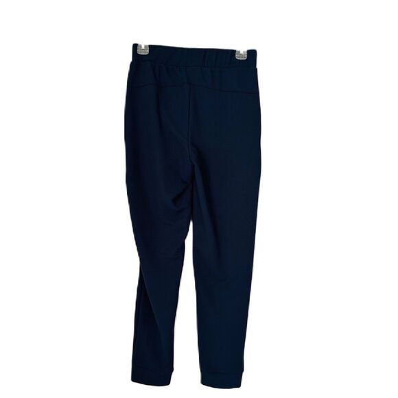 Solaris Jogger Men Size S Blue Zip Slash Pockets Elastic Waist Activewear Comfy - Picture 1 of 11